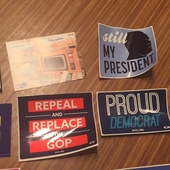 12 NWT democratic stickers - Picture 4 of 8